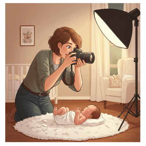 Atelier photos - Séance « mes premiers instants »