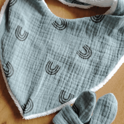 🌈👶Ensemble Arc-en-Ciel : Douceur et Sécurité pour Bébé