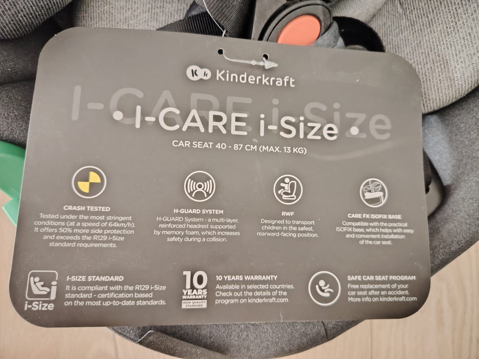 Siège auto bébé KINDERKRAFT – Image 2